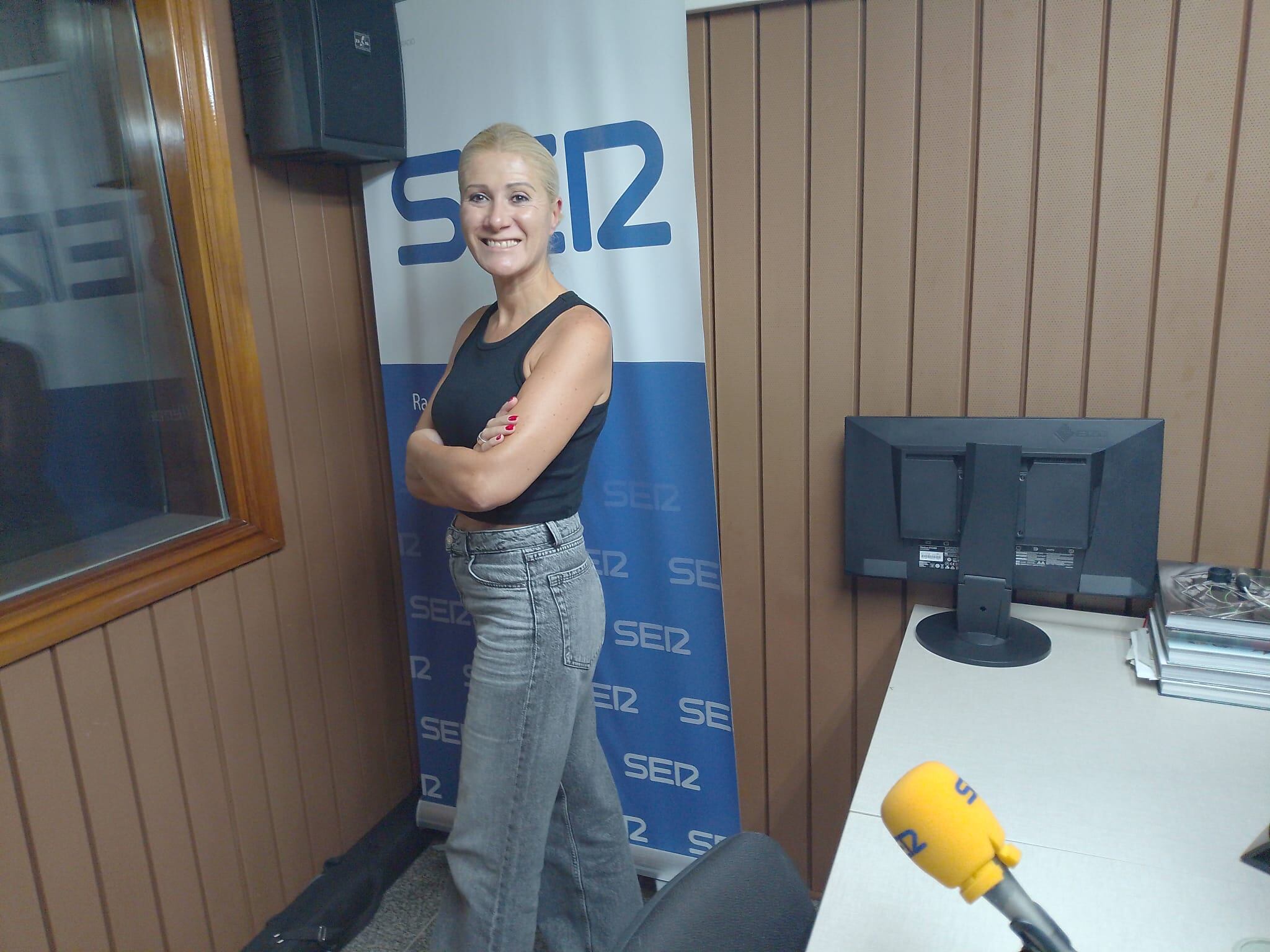 Irene Gil, cronista del Trail Villena