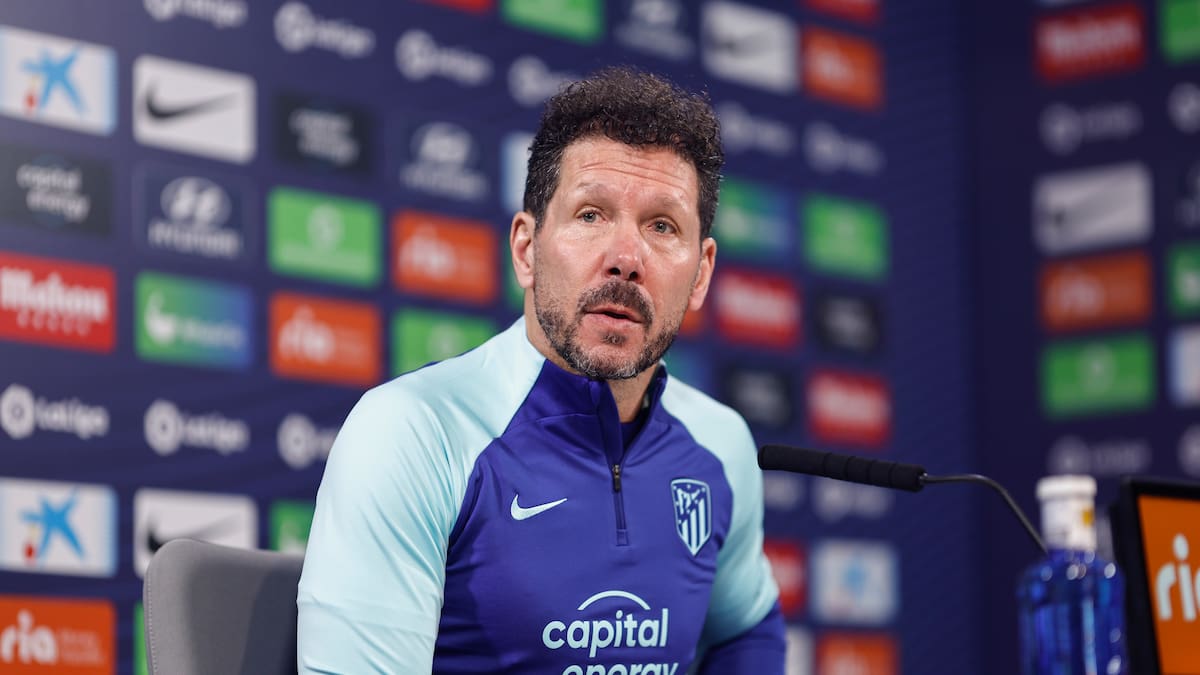 Simeone: "Los resultados no reflejan el juego que despliega el Valladolid"