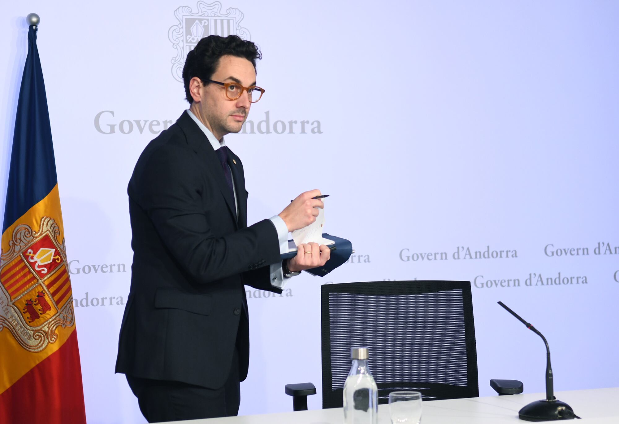 El ministre Portaveu, Guillem Casal