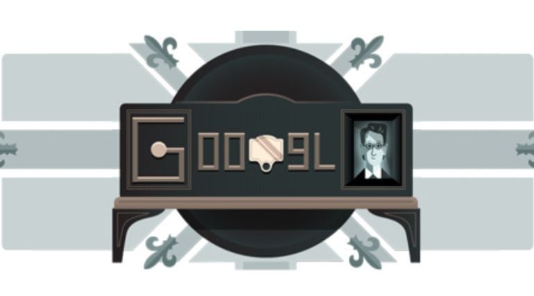 Quién inventó la televisión mecánica, doodle de Google.