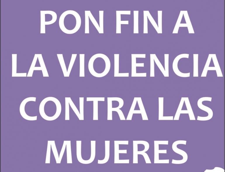 Portada del programa de actos con motivo del Día Internacional contra la Violencia de Género en Tres Cantos