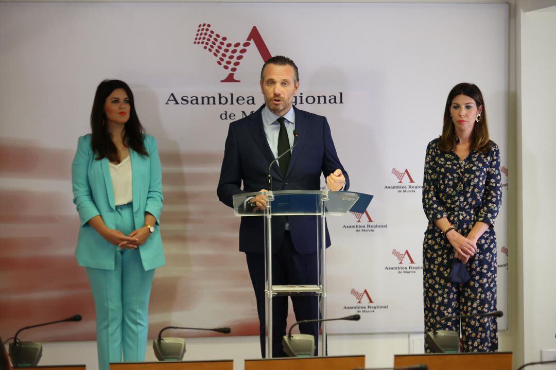 Diputados del PP en la Asamblea regional