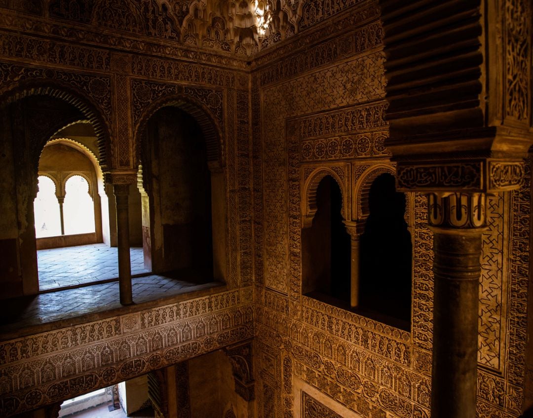 Interior de la Torre de las Infantas de la Alhambra (Granada)