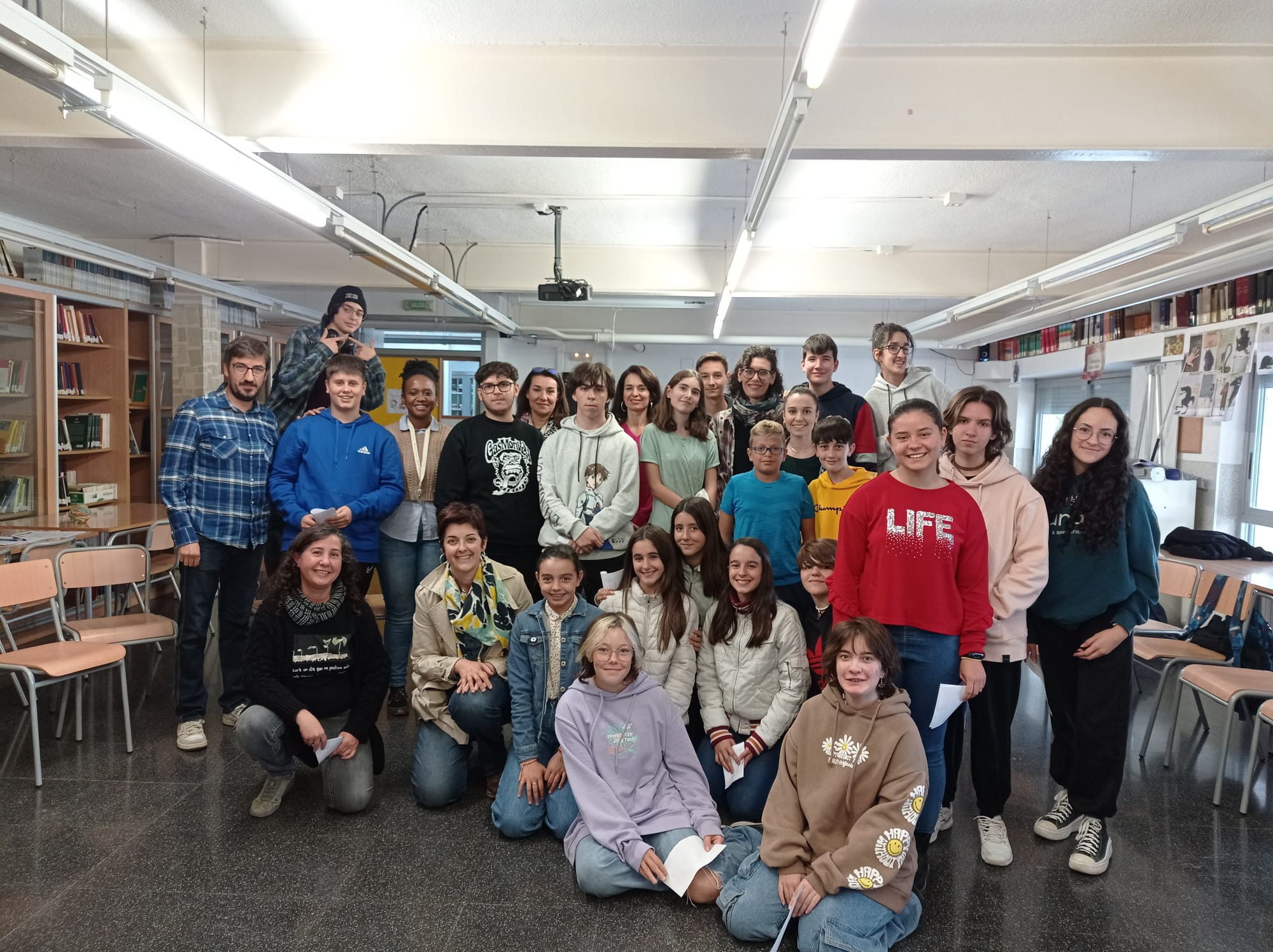 Una de las reuniones realizadas en el centro