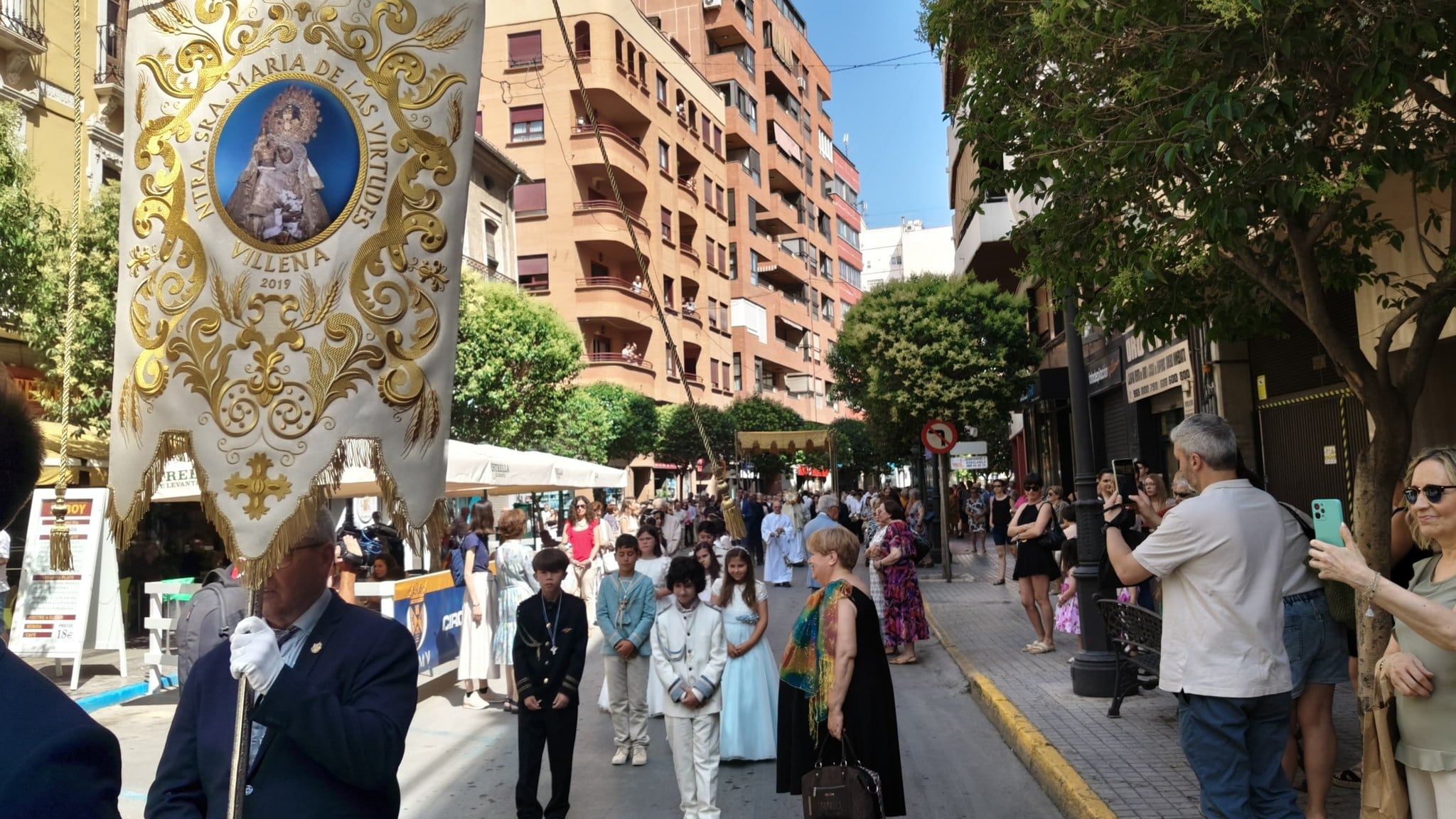 Celebración del Corpus en Villena