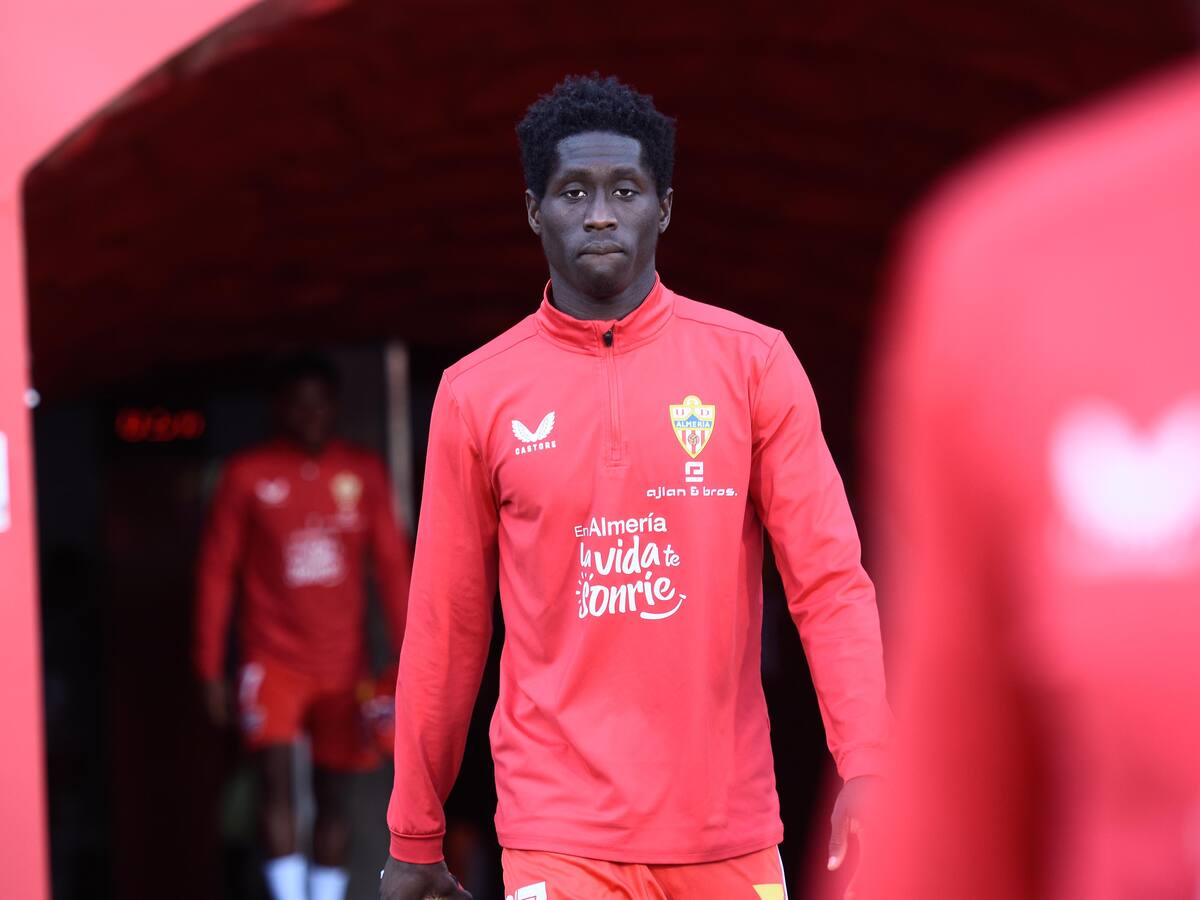 Marciano, el futbolista que pasó desapercibido en el Almería-Valencia