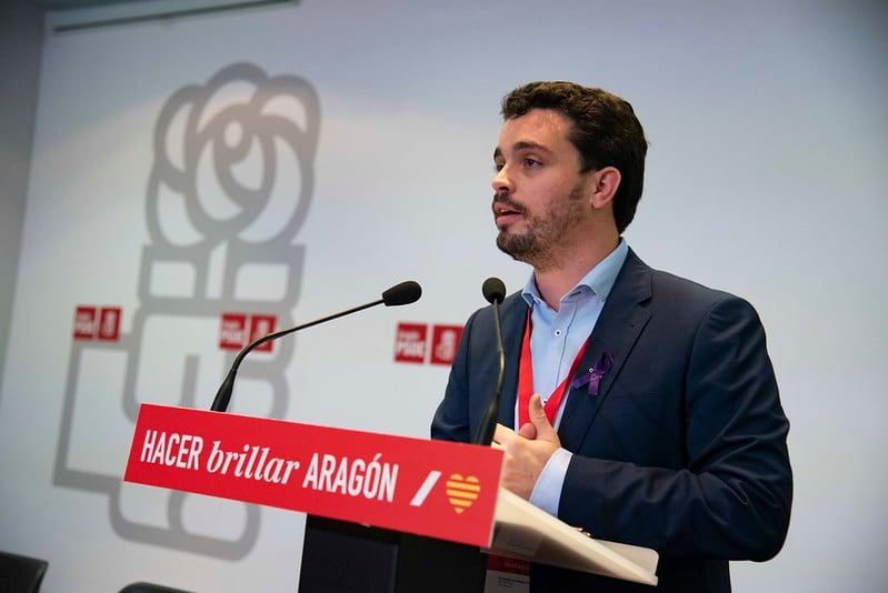 Darío Villagrasa, secretario de Organización del PSOE-Aragón