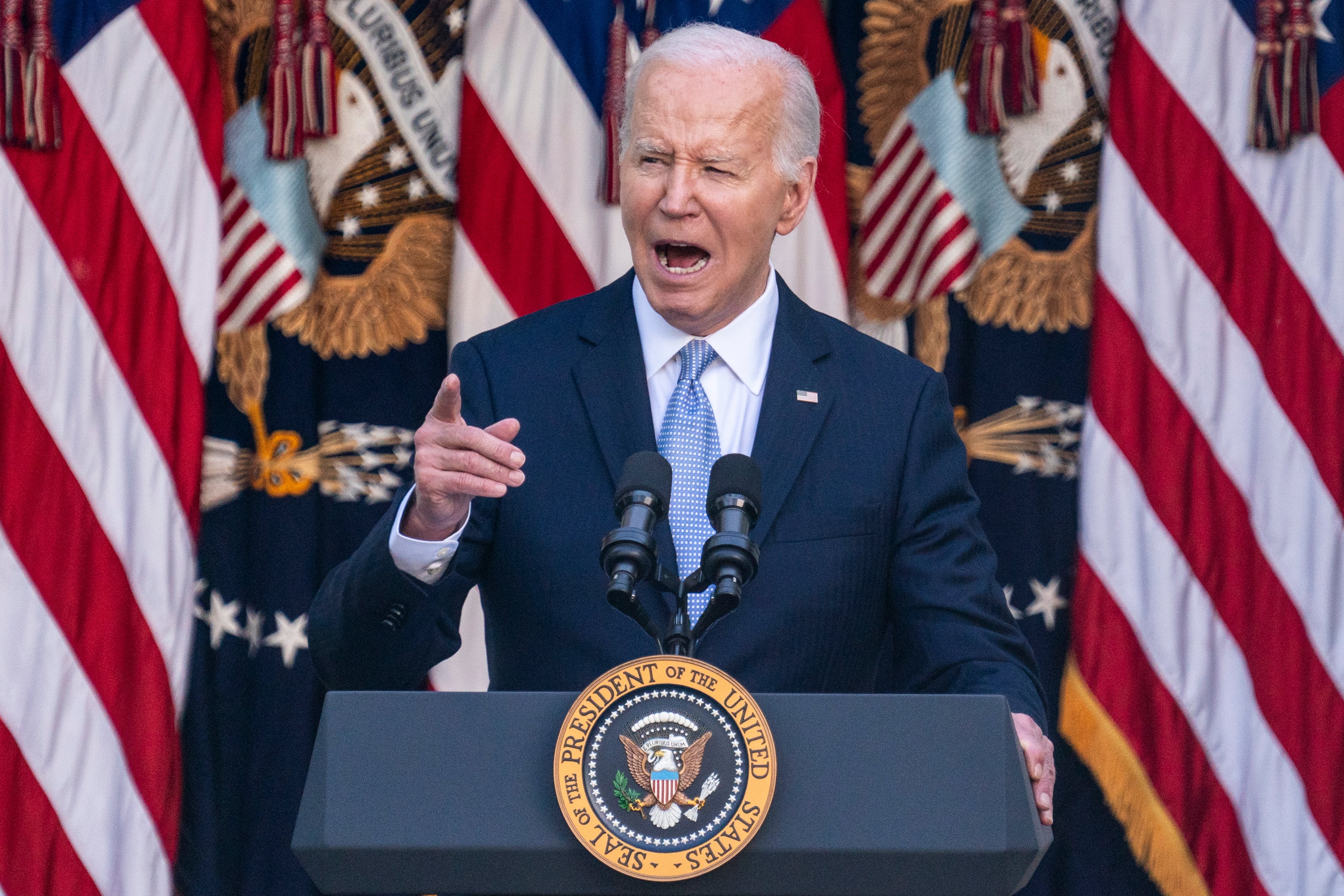 Joe Biden, presidente de EEUU. EFE/Shawn Thew ARCHIVO