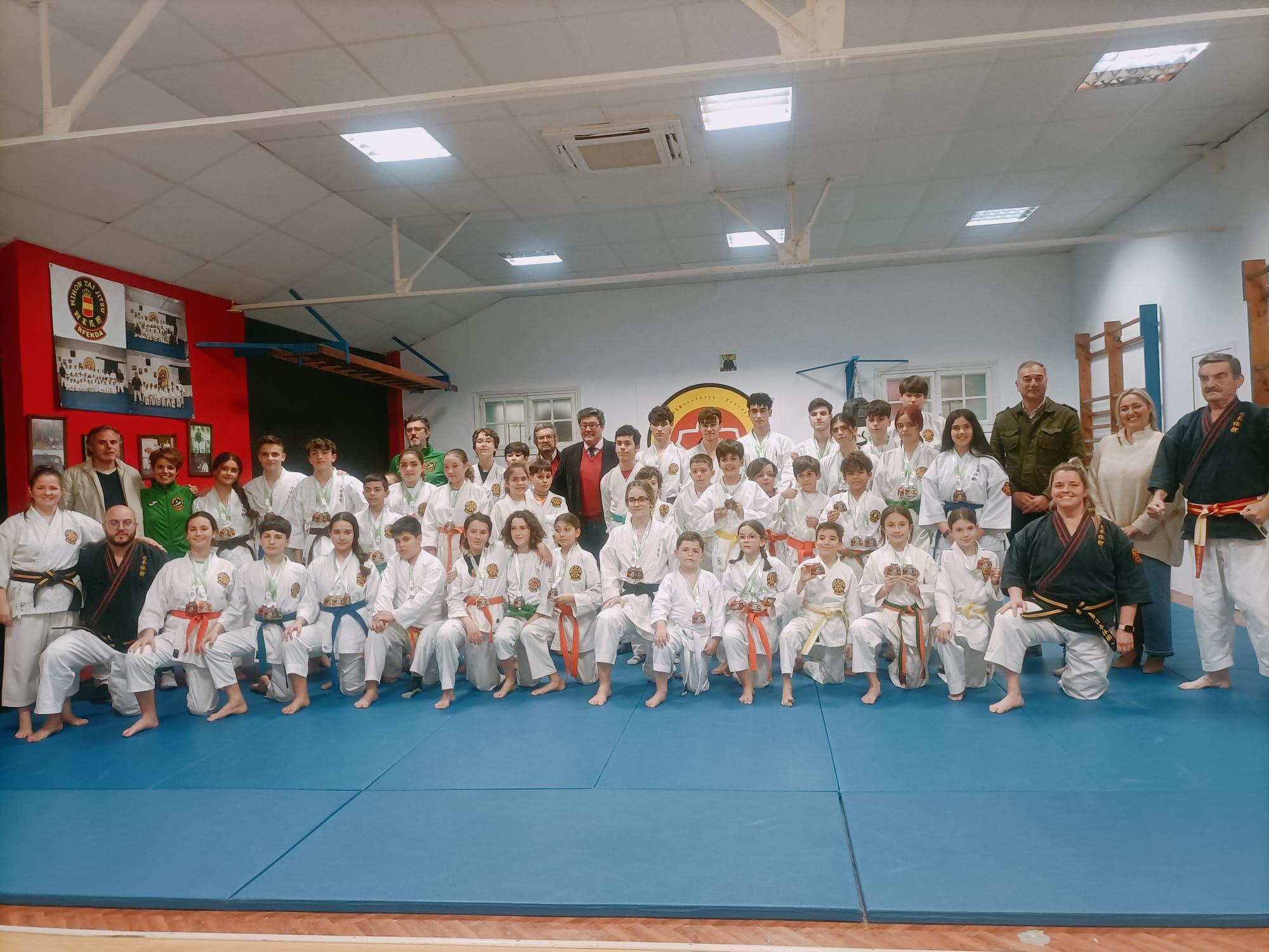 La Escuela de Nihon Tai Jitsu del Club Nazaret en el Campeonato de Andalucía