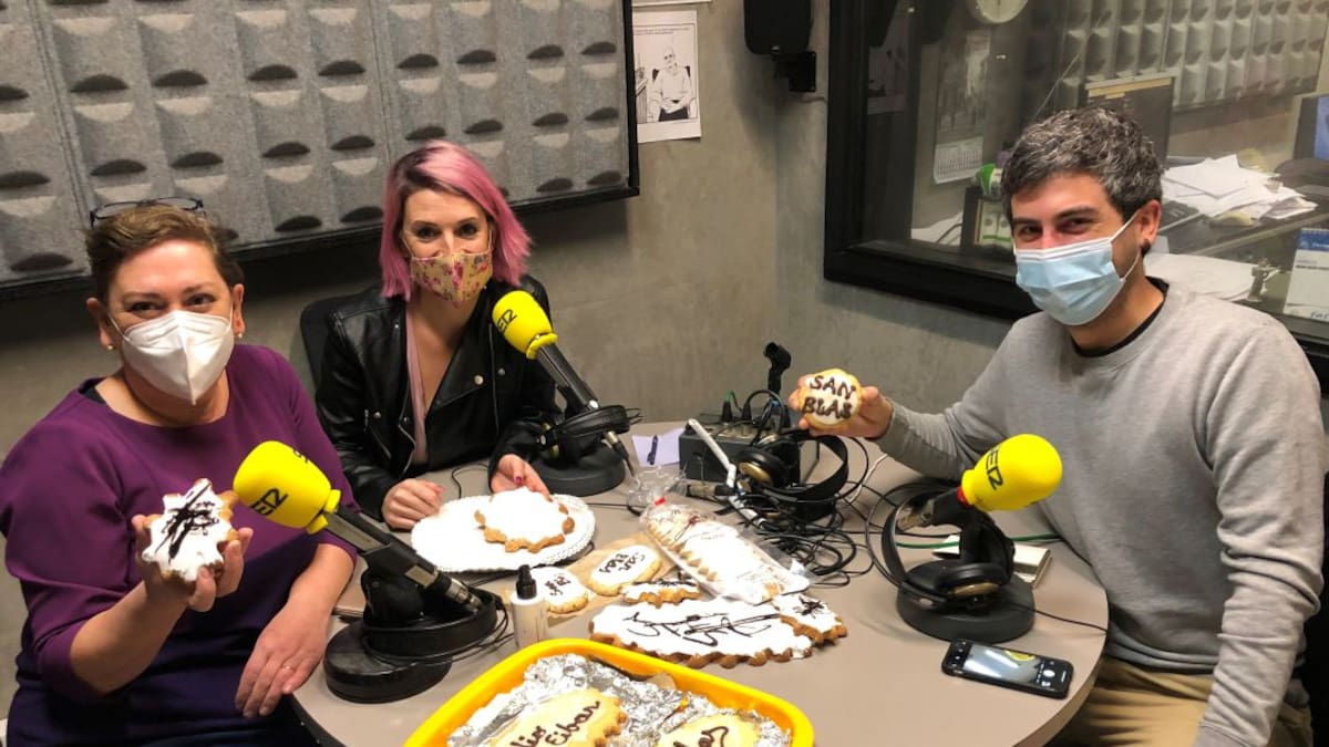 Un peculiar día de San Blas en Radio Eibar