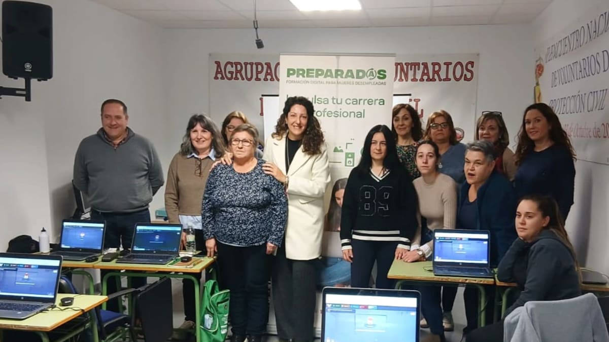‘Preparad@s’ supera las 8.000 mujeres formadas en Jaén, 12 en la actual convocatoria en Jódar, en capacitación digital para potenciar las habilidades de empleo y de emprendimiento