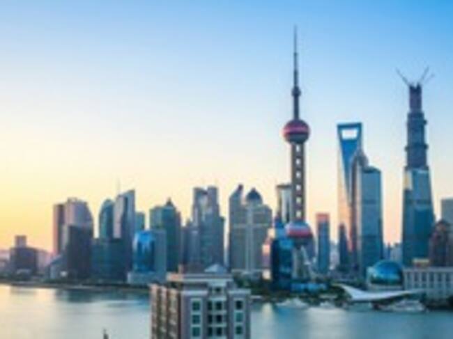 Shanghai, foto de archivo.