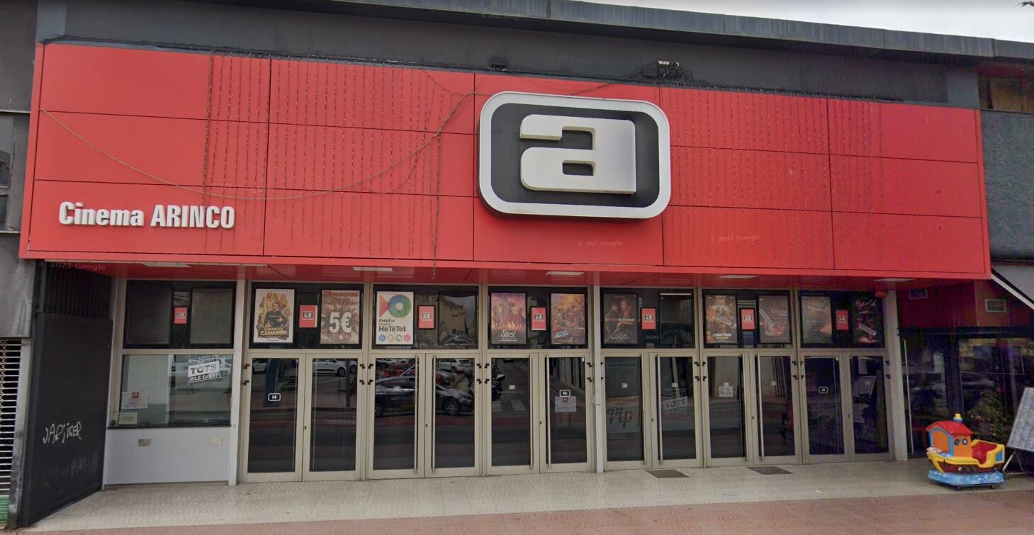 Cinemes Arinco de Palamós.