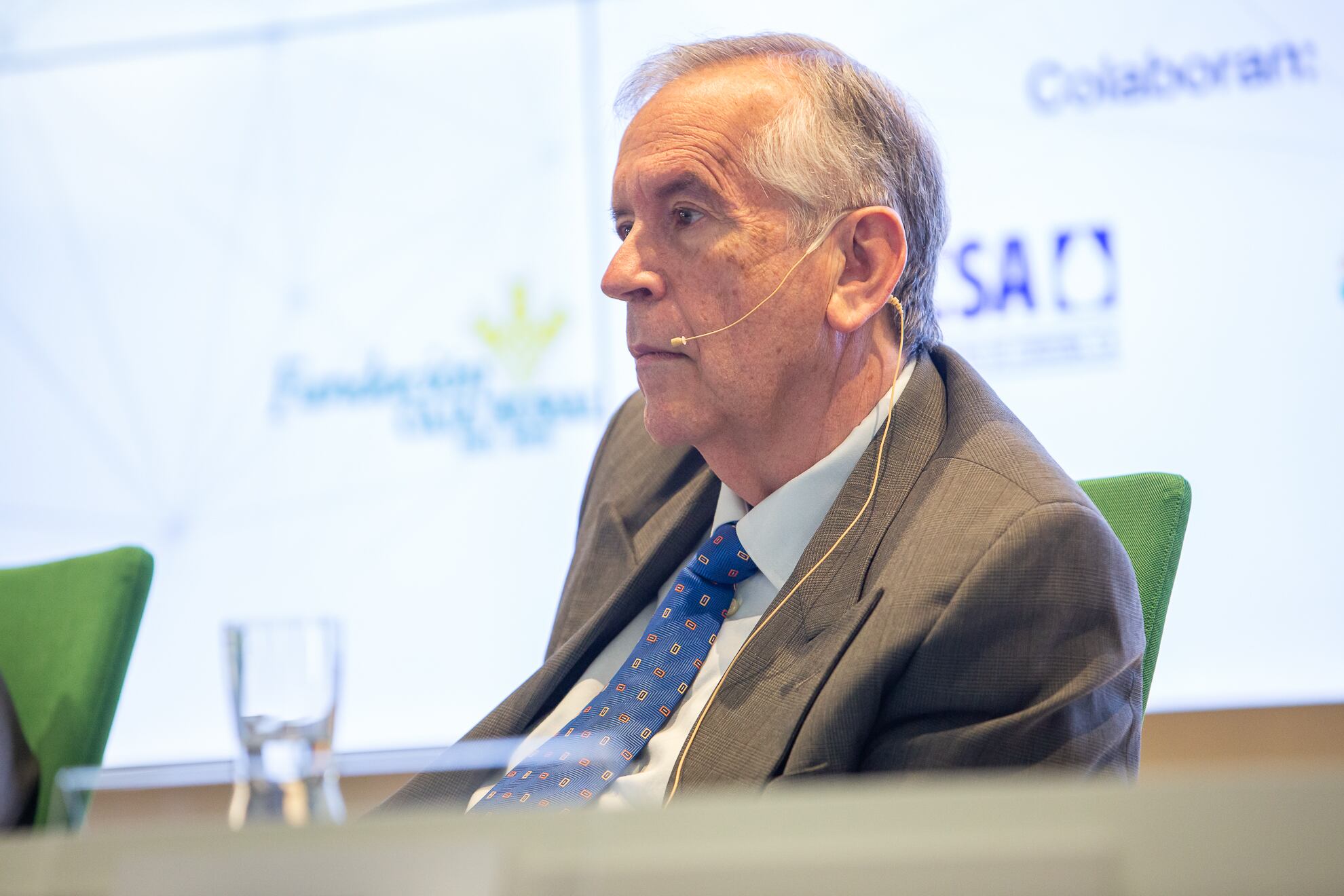 Jesús González, catedrático de la UGR y miembro del Instituto del Agua de Andalucía en el Encuentro Ser "El futuro del agua y su gestión en tiempos de sequía" en Córdoba