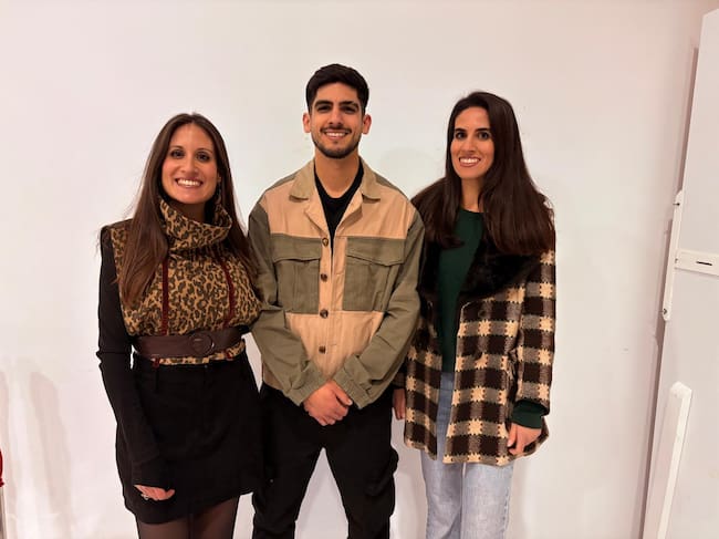 Chelo, Fran y Carmen Gutiérrez, de FENIZZIO