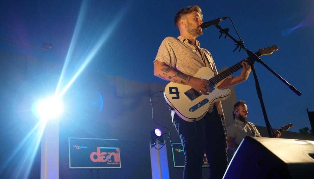 Dani Fernández en pleno &#039;LOS40 Stage&#039; en Ciudad Real