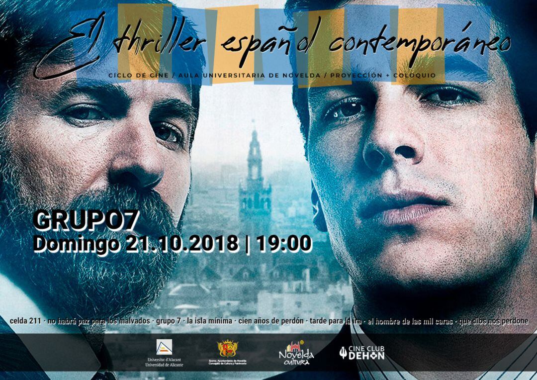 Este domingo proyectará la película Grupo 7