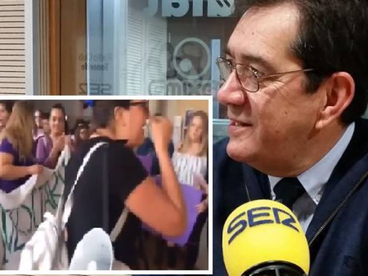 La respuesta del Rector de la Universidad de La Laguna a los periodistas sobre los supuestos casos de acoso