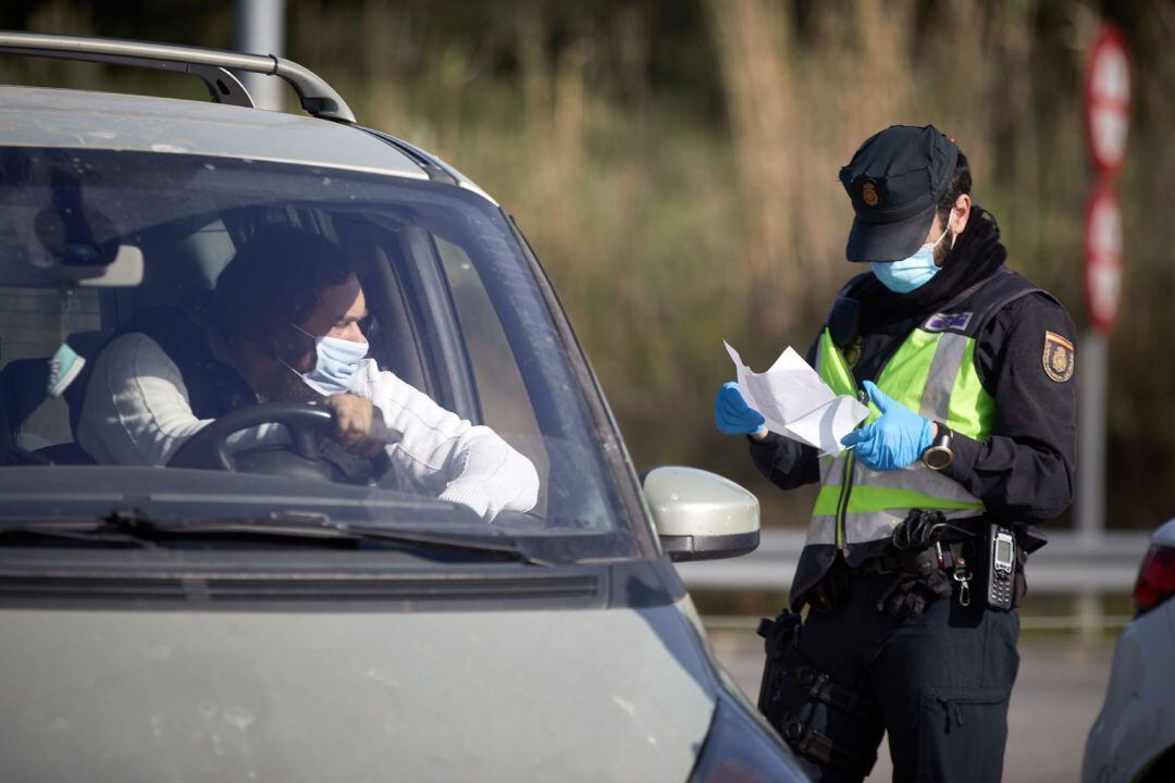 Un control a la Jonquera