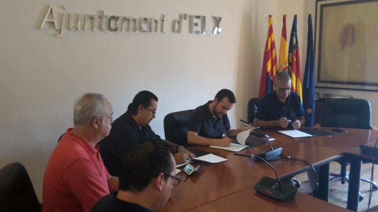 Convenio Unió de Llauradors y el Ayuntamiento de Elche