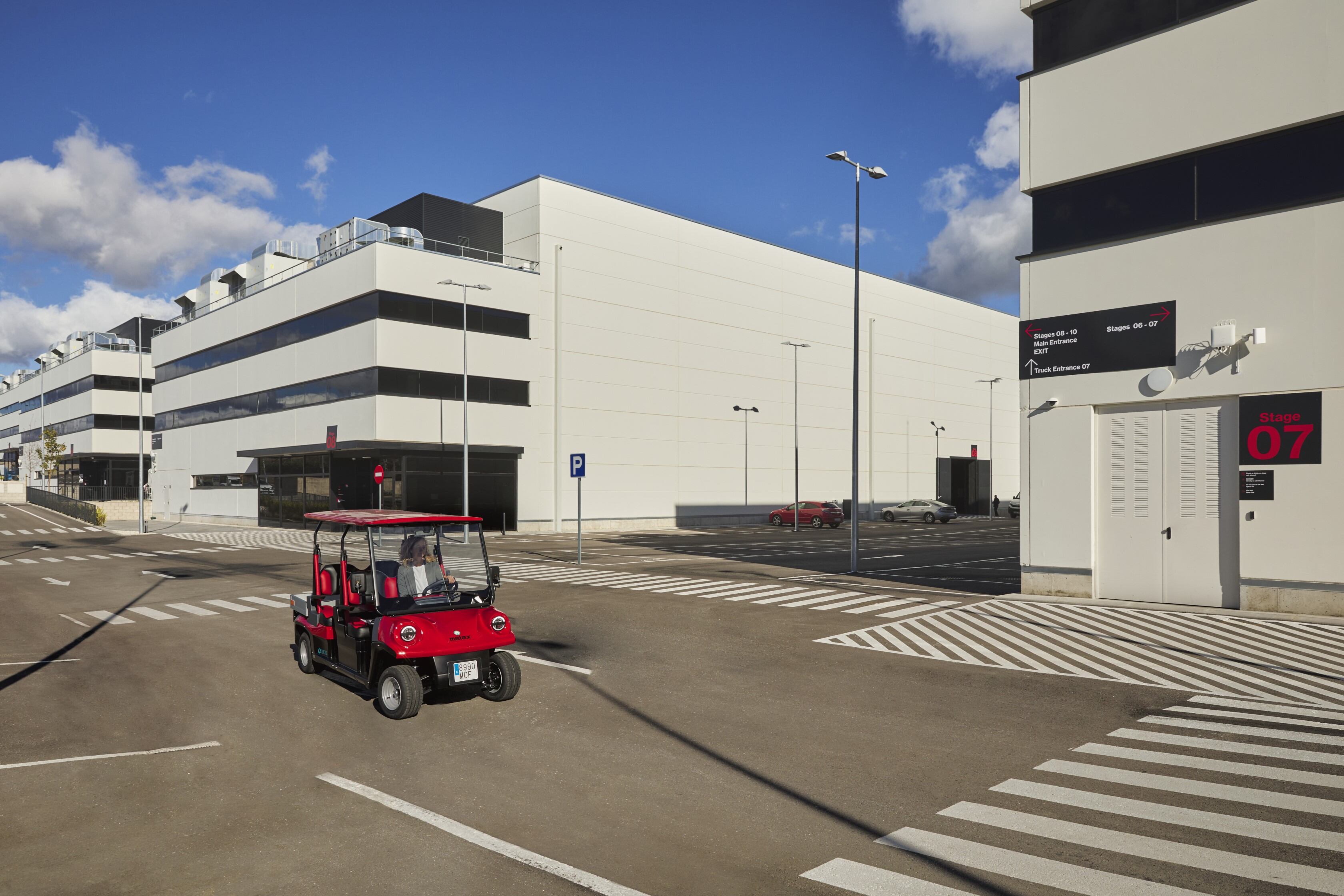 Platós de Netflix en el Madrid Content City de Tres Cantos