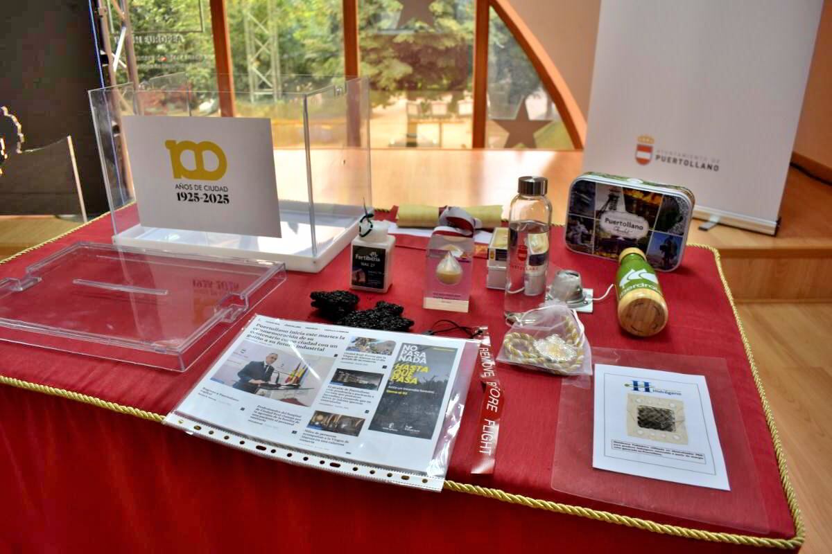 Objetos enterrados en la urna del tiempo