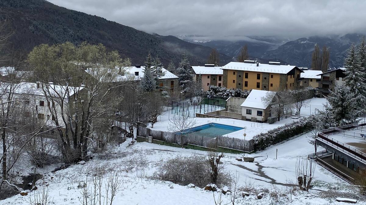 Marzo se despide con frío, viento y nieve