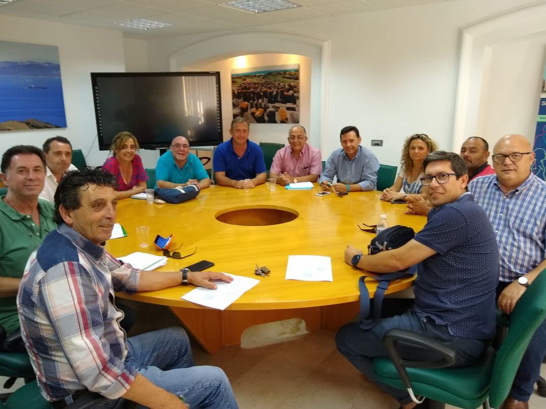Reunión entre sindicatos y representantes del ayuntamiento de Algeciras