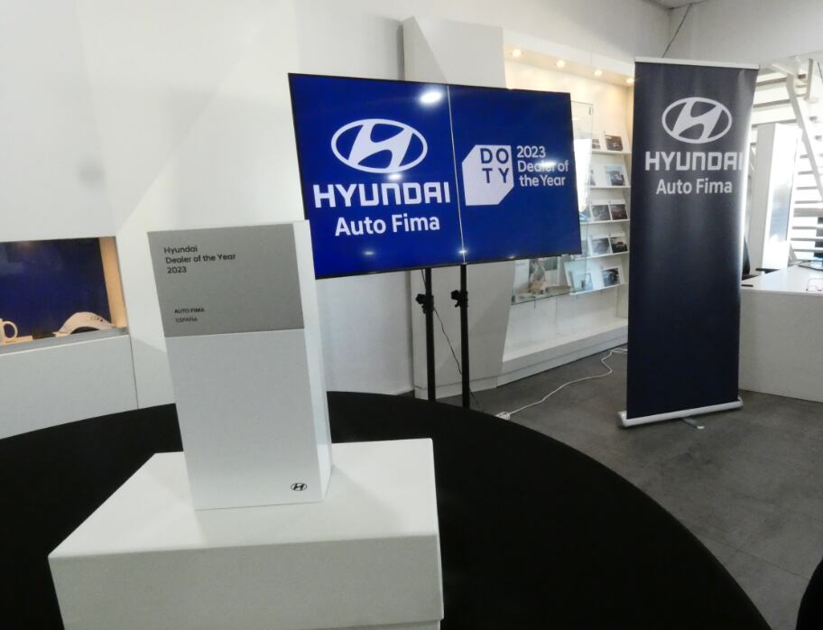 Autofima Hyundai Elche recibe el premio al mejor concesionario del mundo