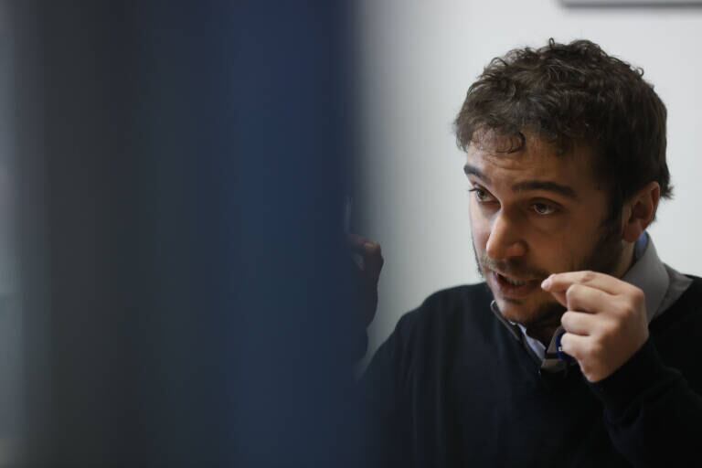 Víctor Palomo, abogado.