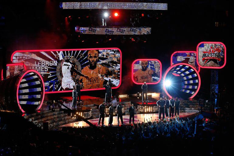 Presentación de jugadores en un All-Star