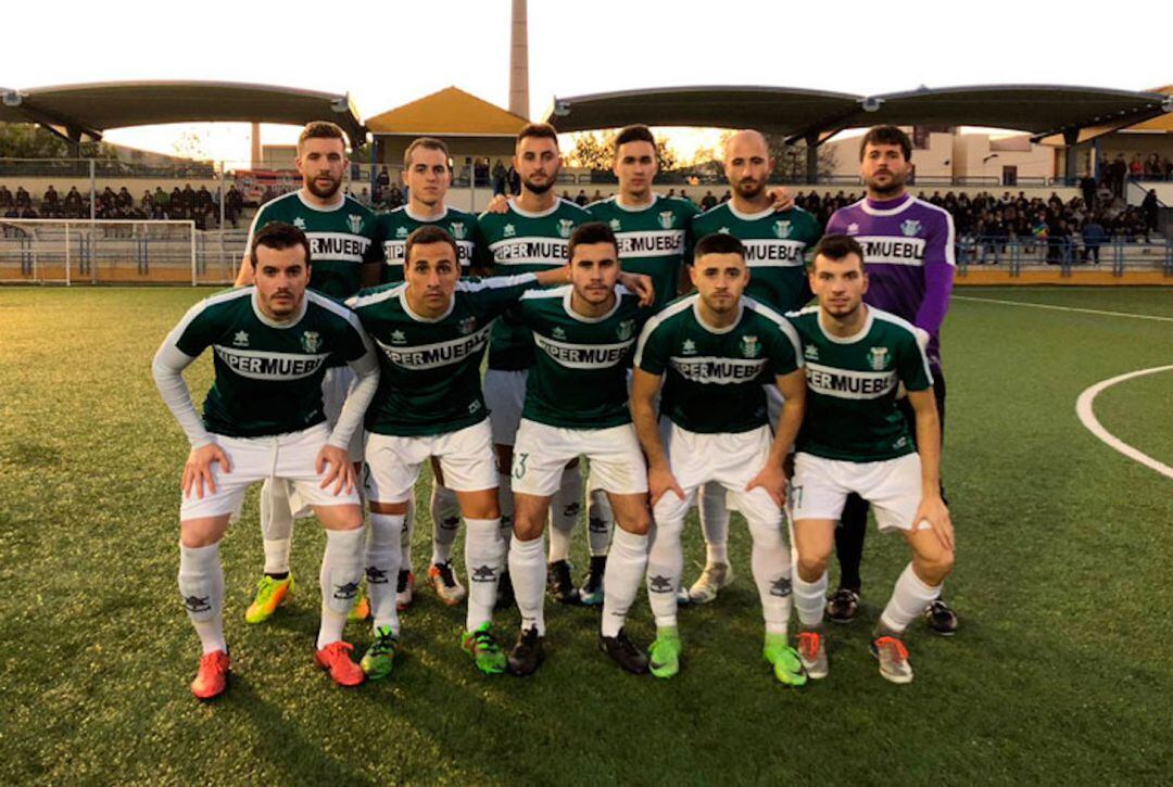 Once inicial del CD Úbeda Viva ante el Iliturgi