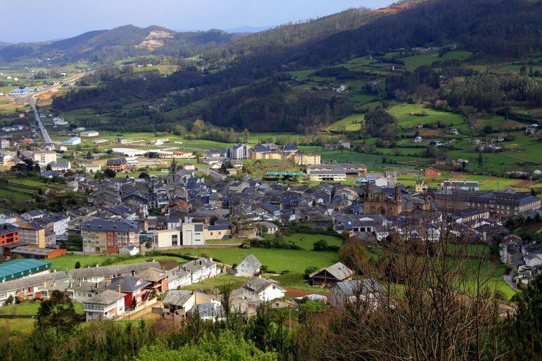 Imagen panorámica de Mondoñedo