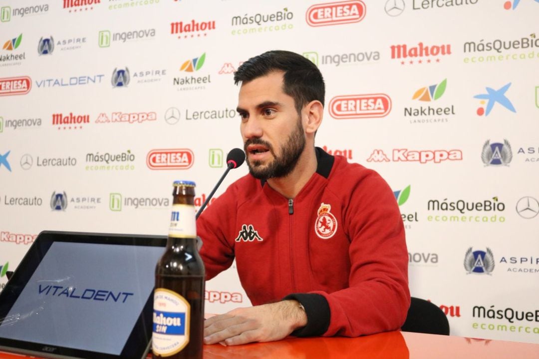 Saúl González, en la comparecencia de este jueves