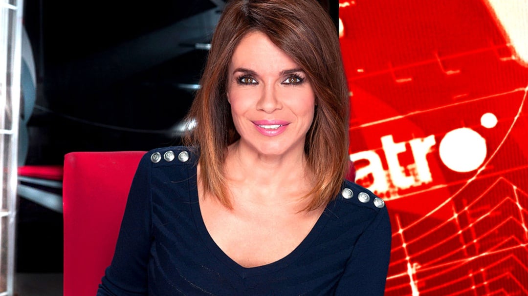 Carme Chaparro, presentadora de &#039;Noticias Cuatro&#039;