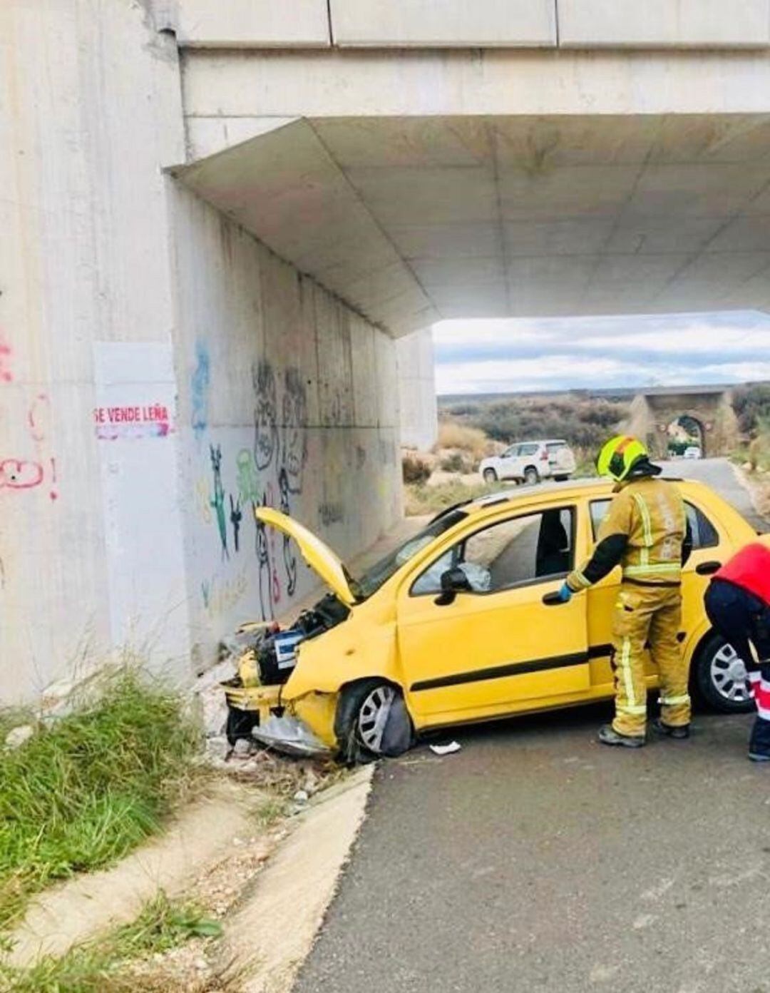 Vehículo accidentado 