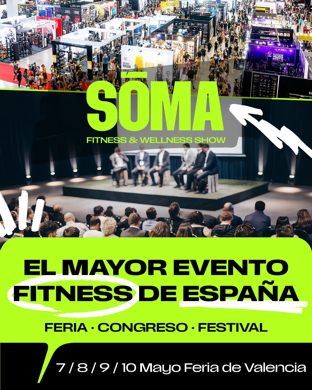 Valencia acogerá en 2026 uno de los mayores eventos europeos sobre fitness y bienestar
