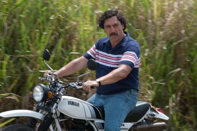 Javier Bardem como Pablo Escobar.