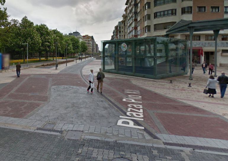 Zona en la que se ha producido el atropello