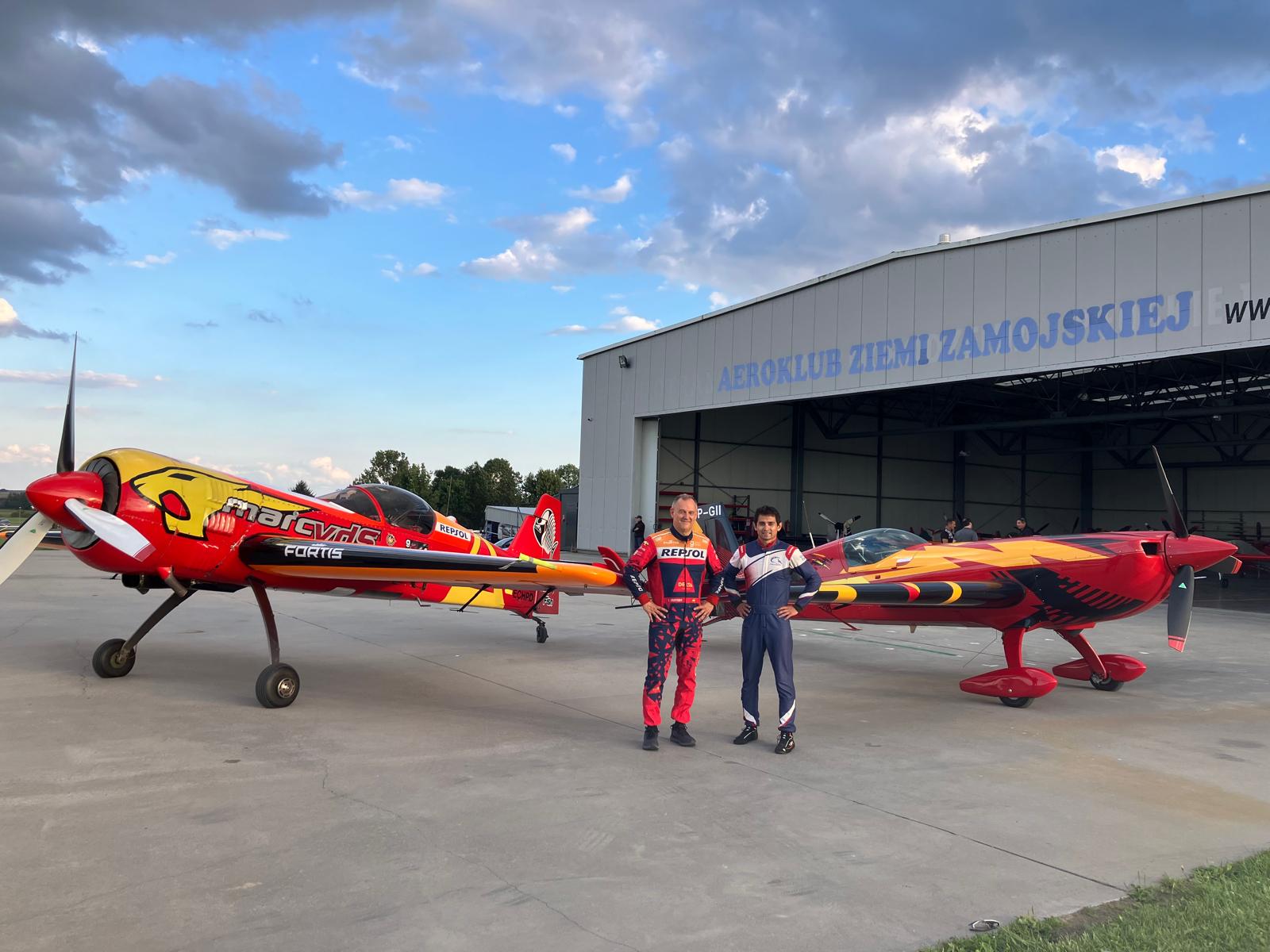 Camilo Benito, malagueño que participará en el Campeonato del mundo de Vuelo Acrobático