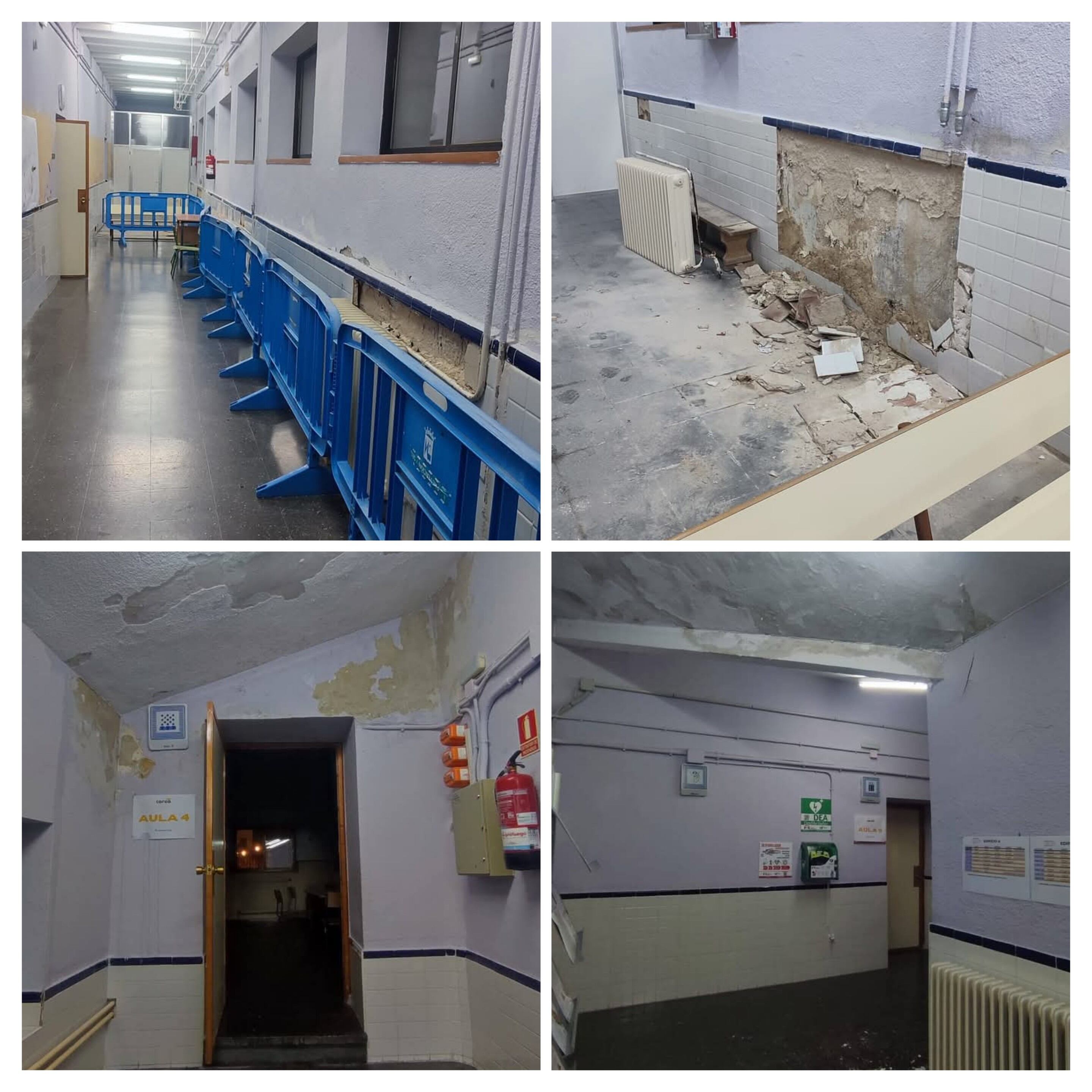 Denuncian el estado de ruina de la Escuela Municipal de Música de Colmenar Viejo