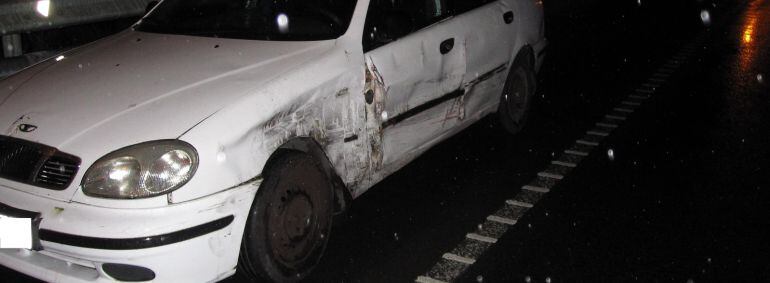 Accidente en Culleredo. Foto de archivo