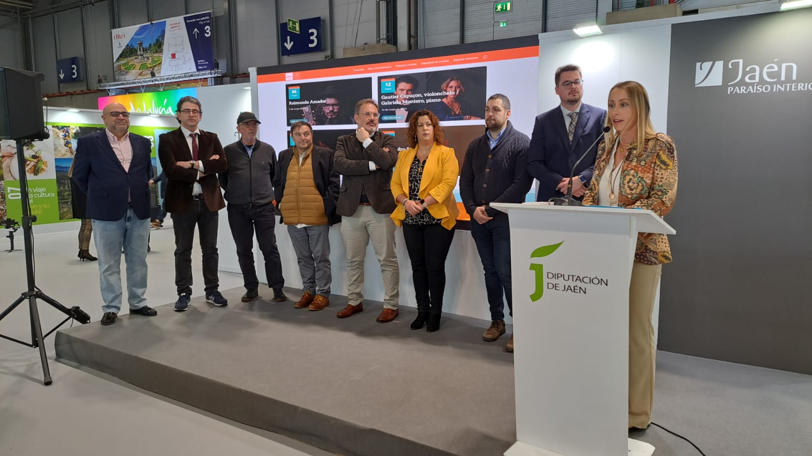 Presentación en FITUR 2023 de la web conjunta de Festivales Culturales de Úbeda