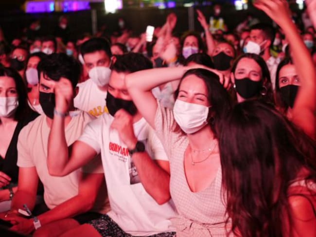 El público disfrutó de los conciertos con suma responsabilidad