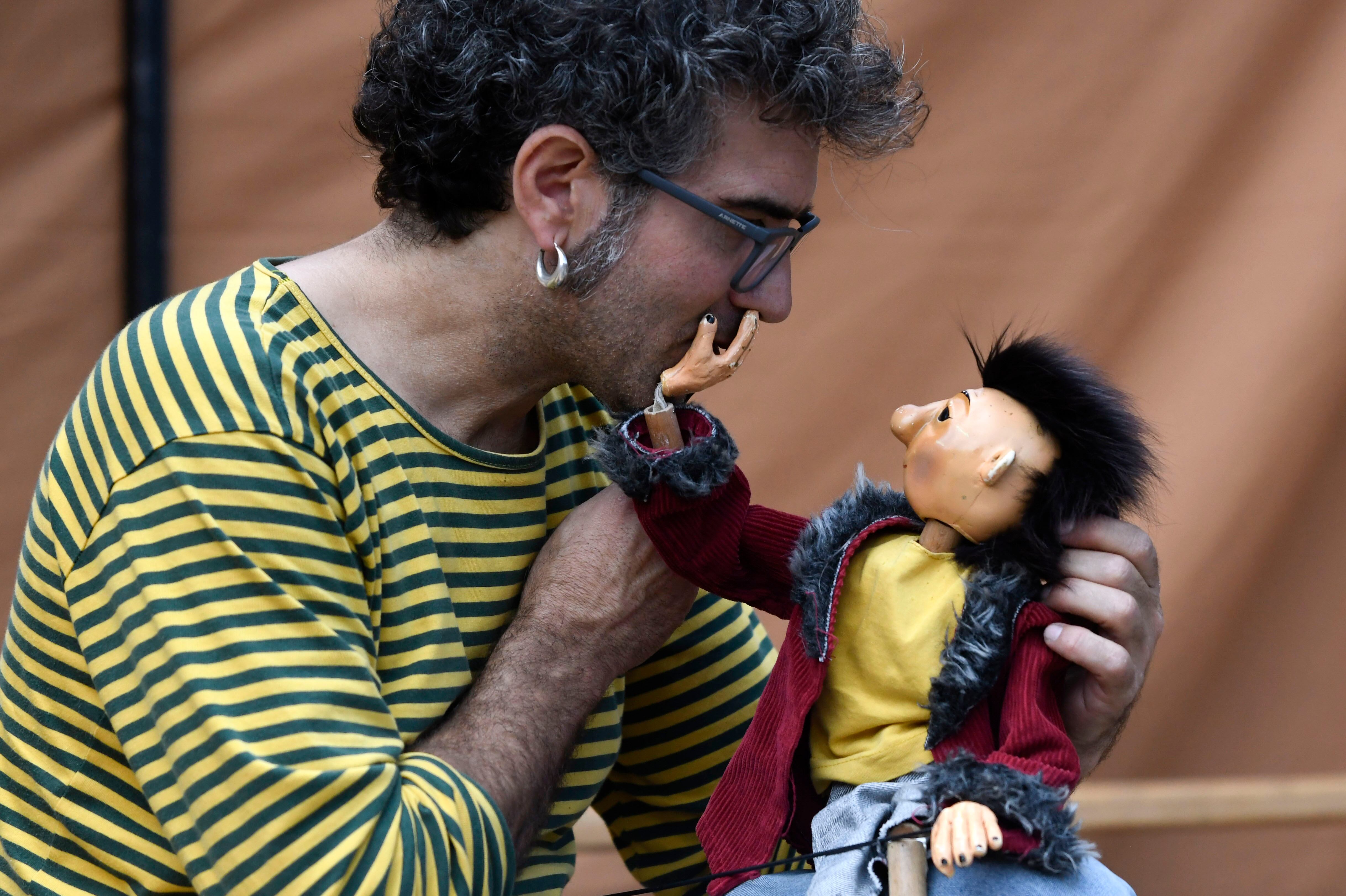 Espectáculo de Titirimundi en Segovia