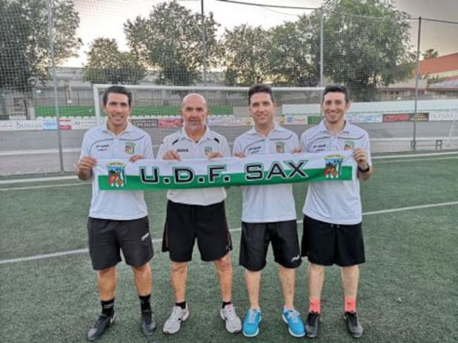 Cuerpo técnico de la UDF Sax
