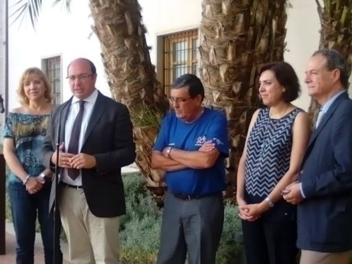 Pedro Antonio Sánchez buscará más soluciones para el problema del agua en Murcia