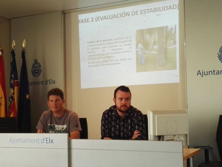 Presentación del estudio que se ha hecho en el colegio El Palmeral