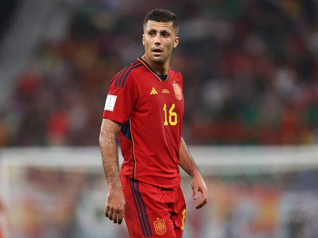 Rodri, en el España-Costa Rica