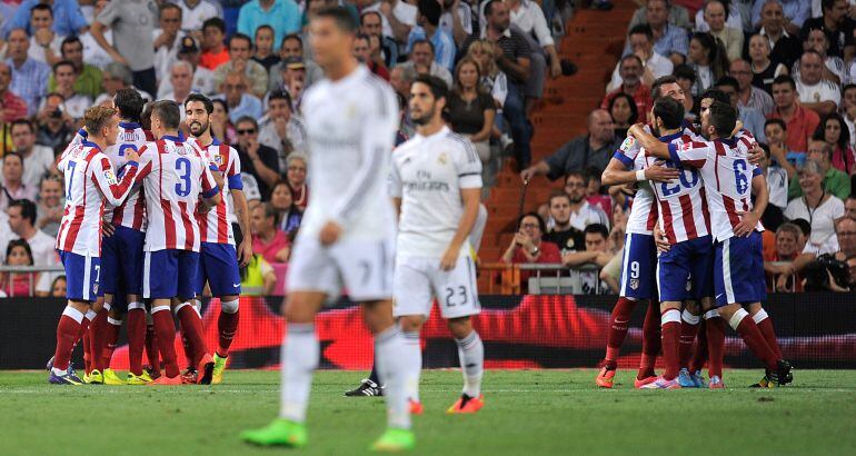 El Atlético ha sido hasta el momento el rival más complicado para el Real Madrid, que comanda la clasificación al término de la primera vuelta de la Liga.